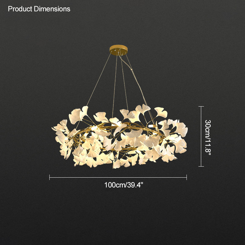 Diff Ginkgo Round Chandelier-DF2205a