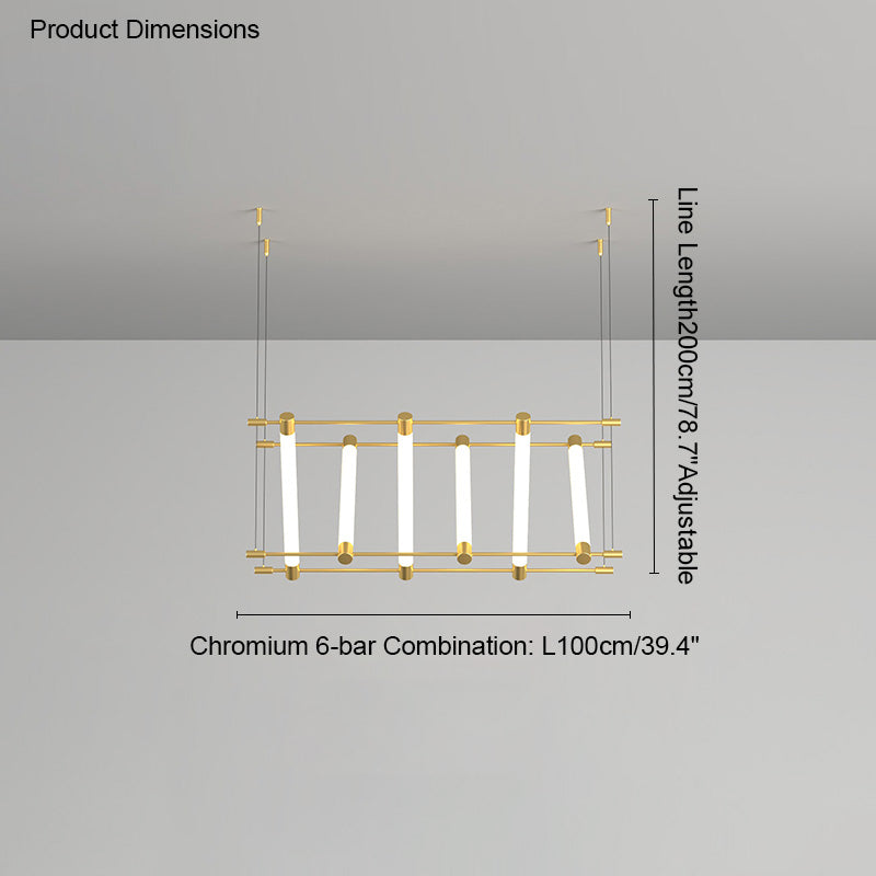 Diff Maza Long Linear Chandelier-DF2134