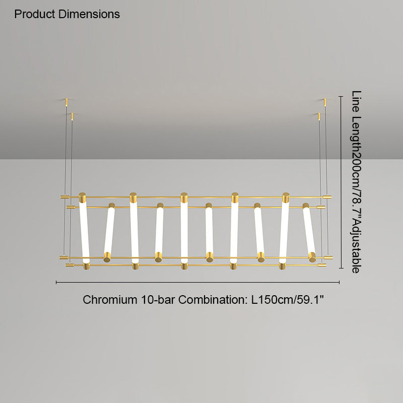 Diff Maza Long Linear Chandelier-DF2134