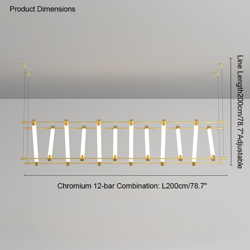 Diff Maza Long Linear Chandelier-DF2134