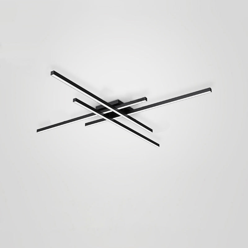 Diff Grid Integrated Led Flush Mount Ceiling Light-DF1004