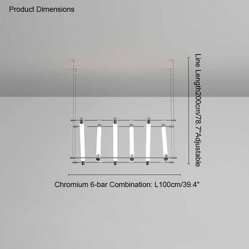 Diff Maza Long Linear Chandelier-DF2134