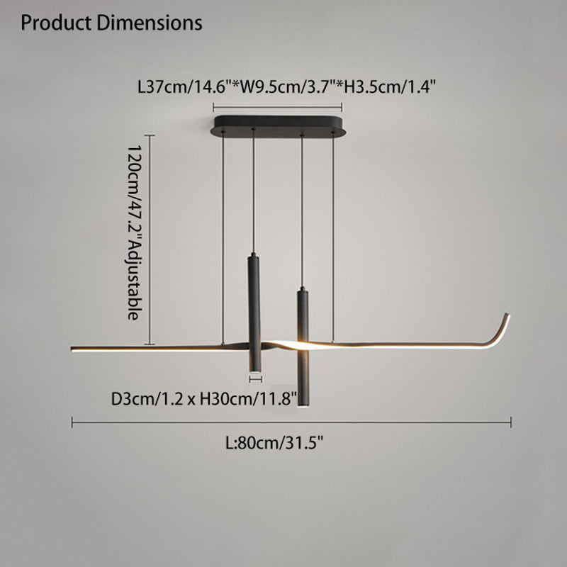 Diff Spotlight Linear Pendant Light-DF2023