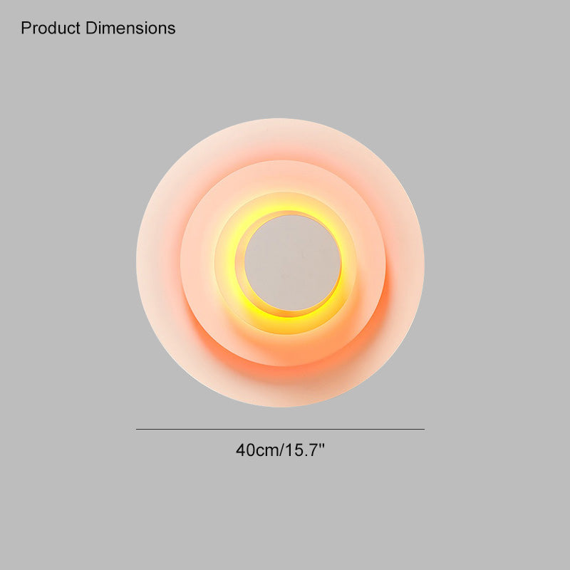 Diff Colorful Round Accent Wall Sconce-DF6043