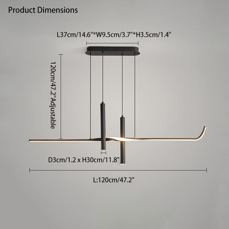 Diff Spotlight Linear Pendant Light-DF2023
