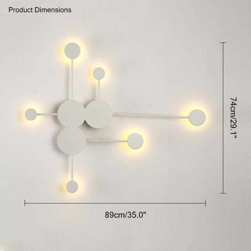 Diff Multi-light Sculptural Wall Sconce-DF6011
