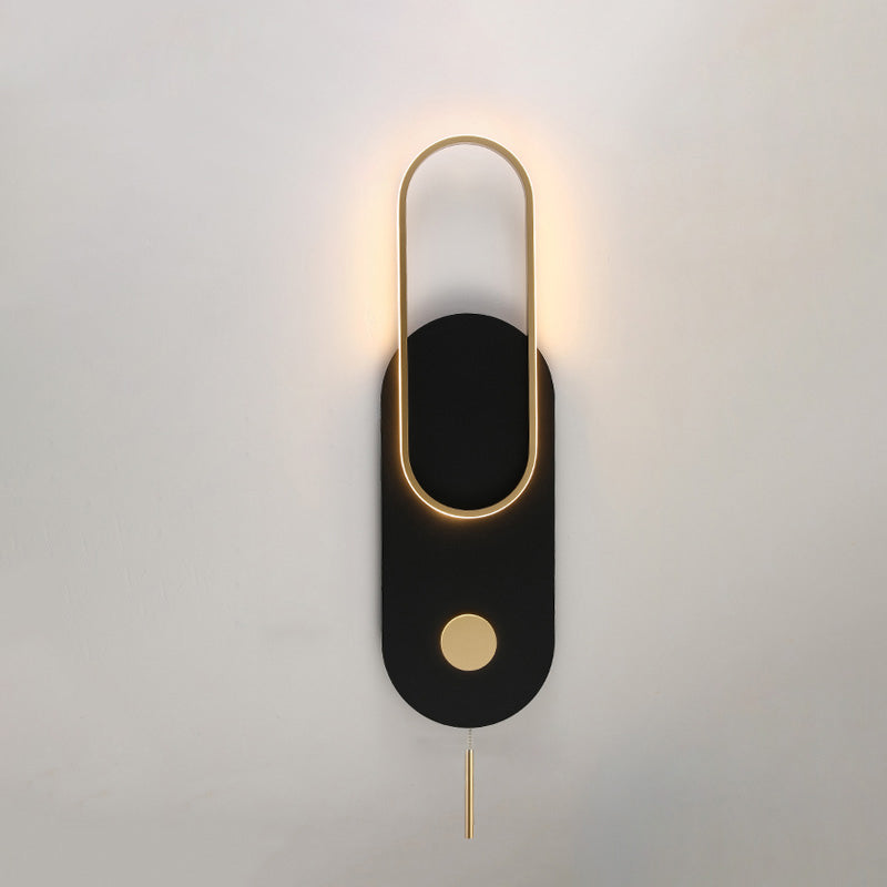 Diff Pull Chain Oval Wall Sconce-DF6063
