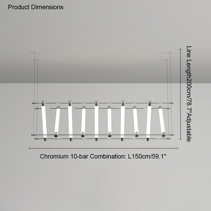 Diff Maza Long Linear Chandelier-DF2134