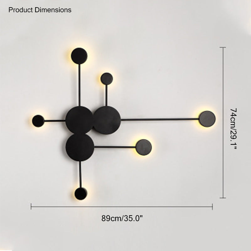 Diff Multi-light Sculptural Wall Sconce-DF6011