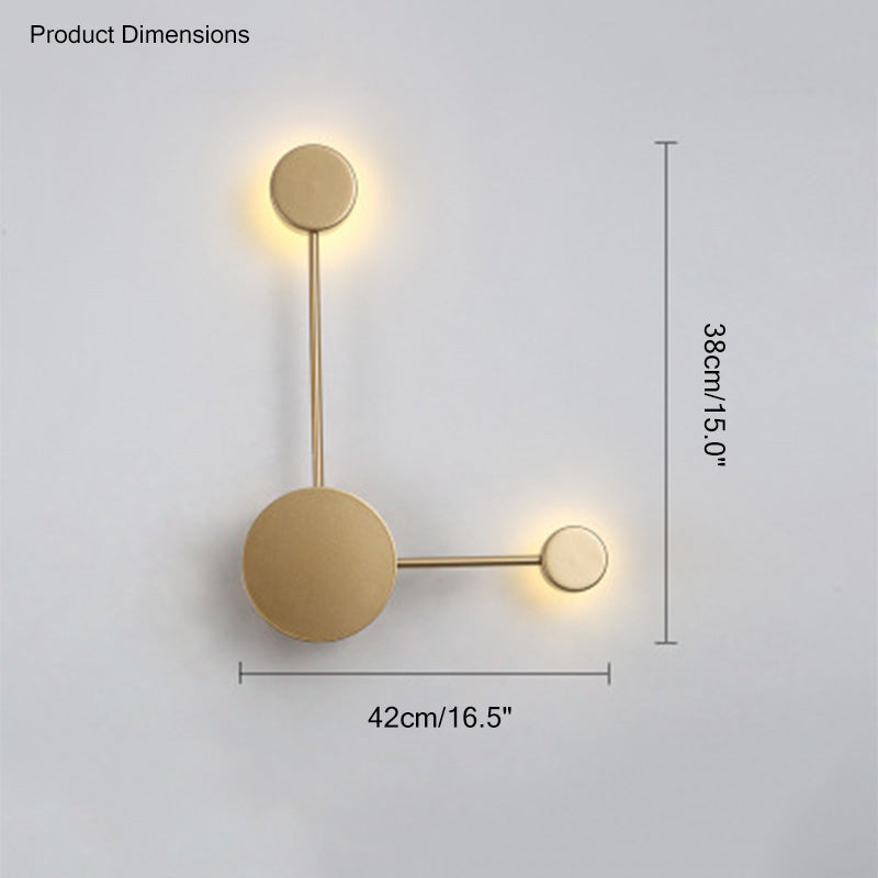 Diff Multi-light Sculptural Wall Sconce-DF6011