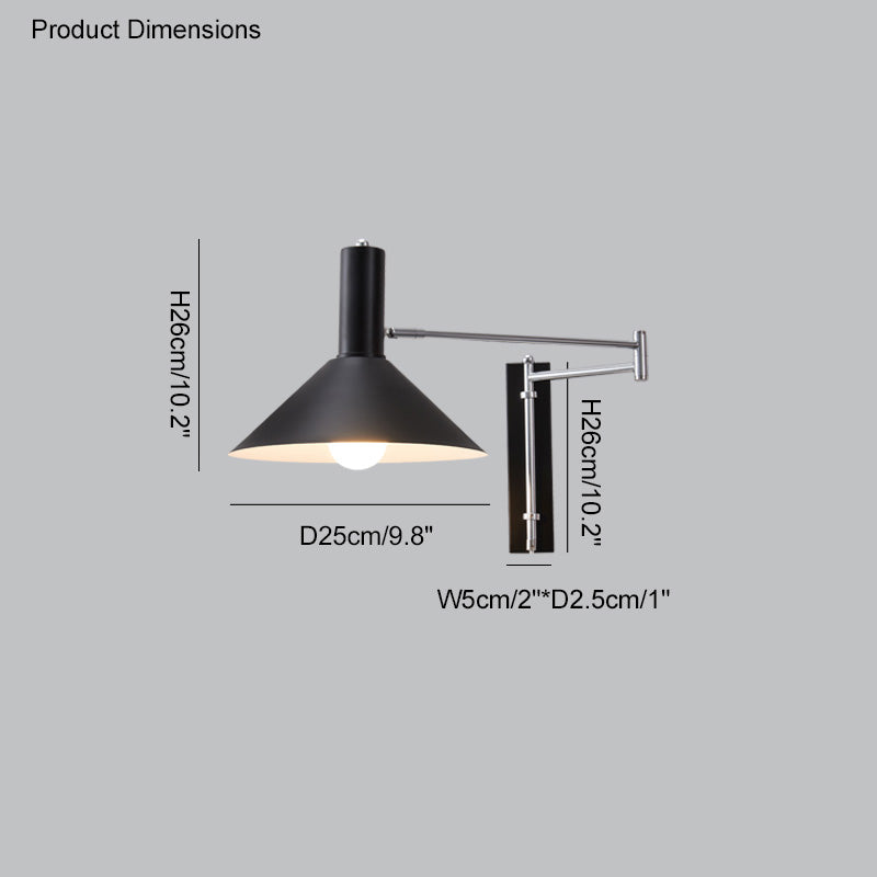 Diff Articulating Swing Arm Wall Sconce-DF6048