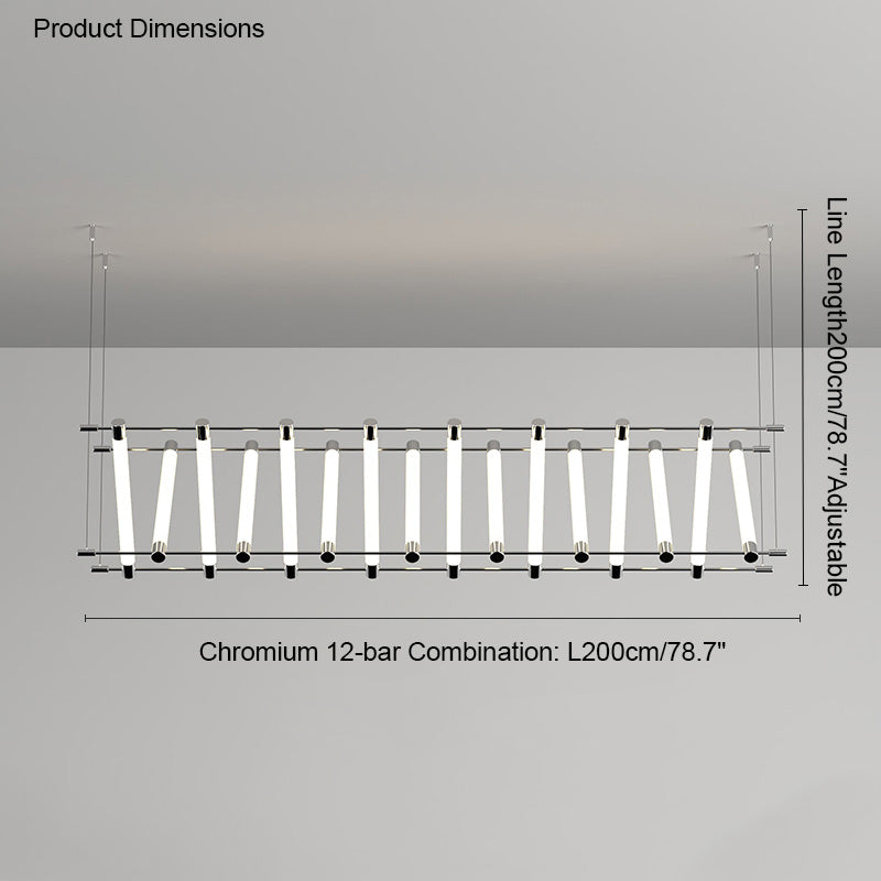 Diff Maza Long Linear Chandelier-DF2134