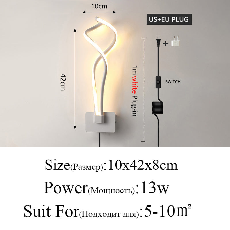 Diff Musical Note Sculptural Wall Sconce-DF6015