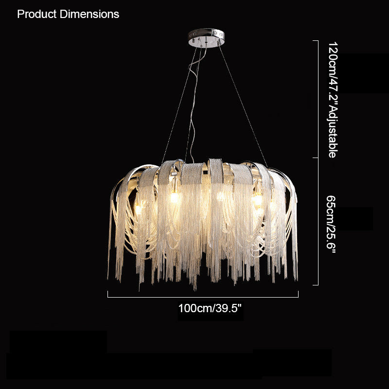 Diff Tassel Round Chandelier-DF2087