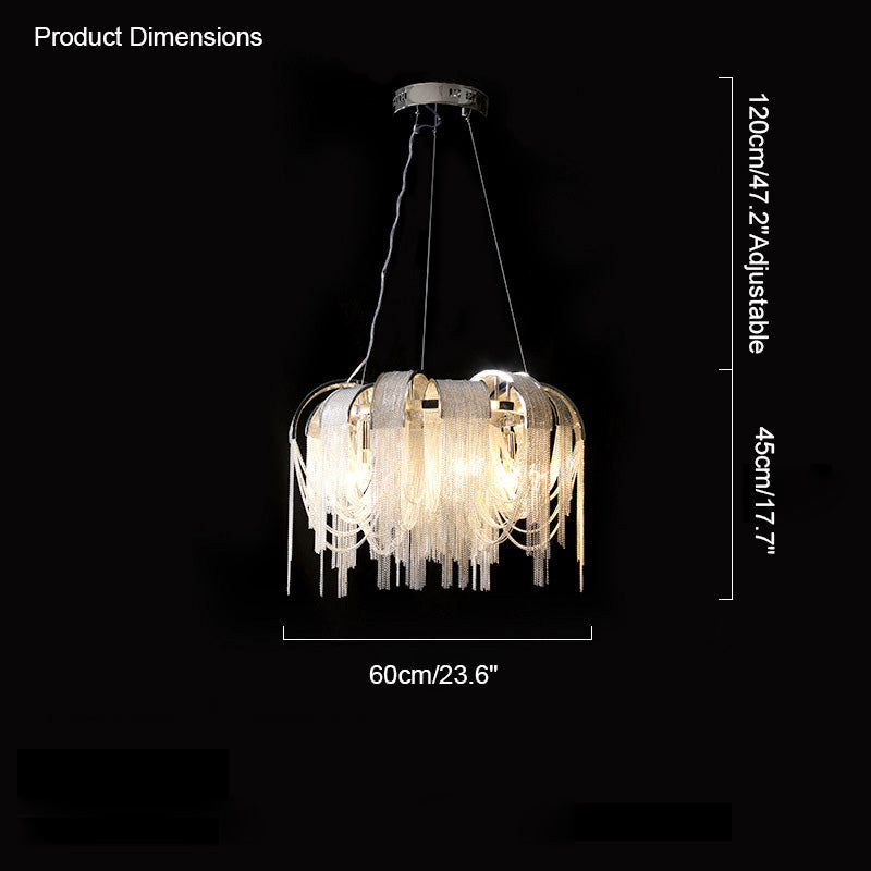 Diff Tassel Round Chandelier-DF2087