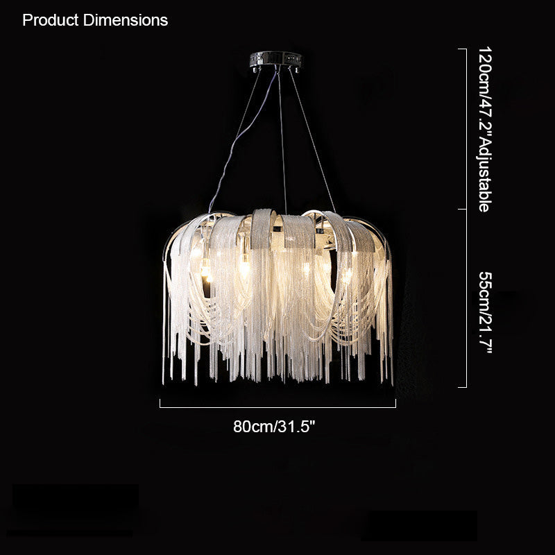 Diff Tassel Round Chandelier-DF2087