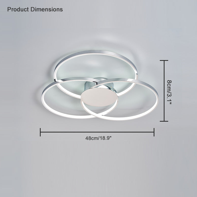 Diff 3 Circular LED Ceiling Light-DF1103