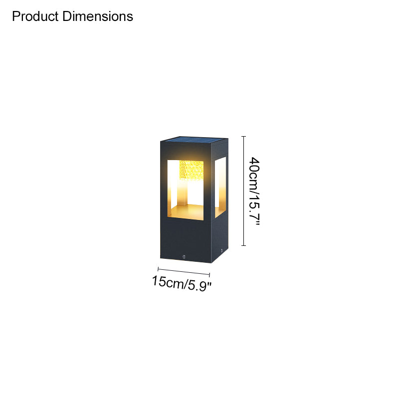 Diff Glass Cover Pathway Light Outdoor Light-DF9033