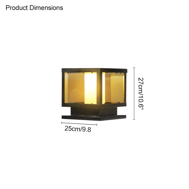 Diff Solar Pillar Light Outdoor Light-DF9036