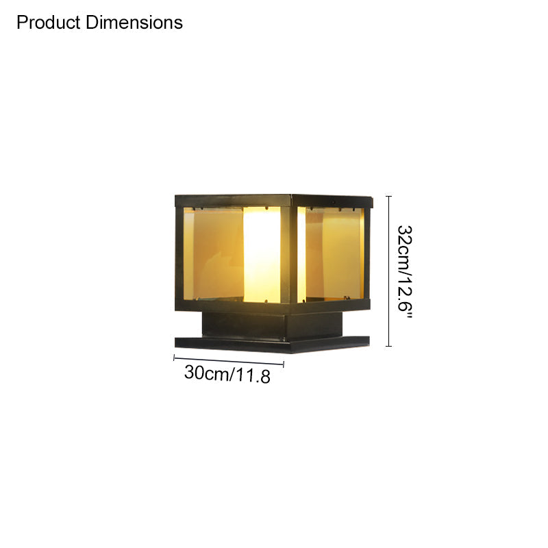 Diff Solar Pillar Light Outdoor Light-DF9036