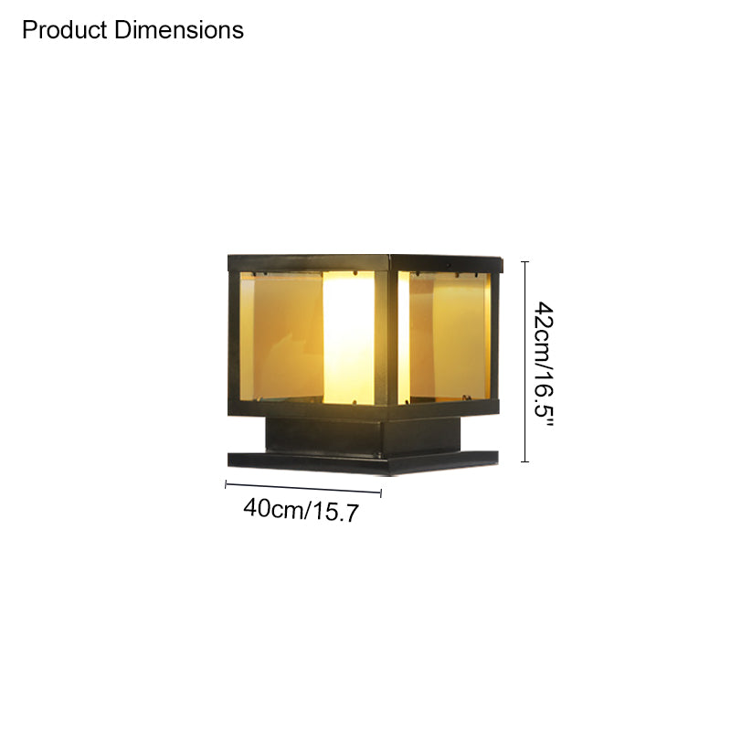 Diff Solar Pillar Light Outdoor Light-DF9036