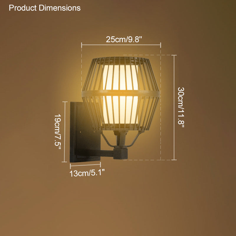 Diff Solar Cage Wall Light Outdoor Light-DF9038