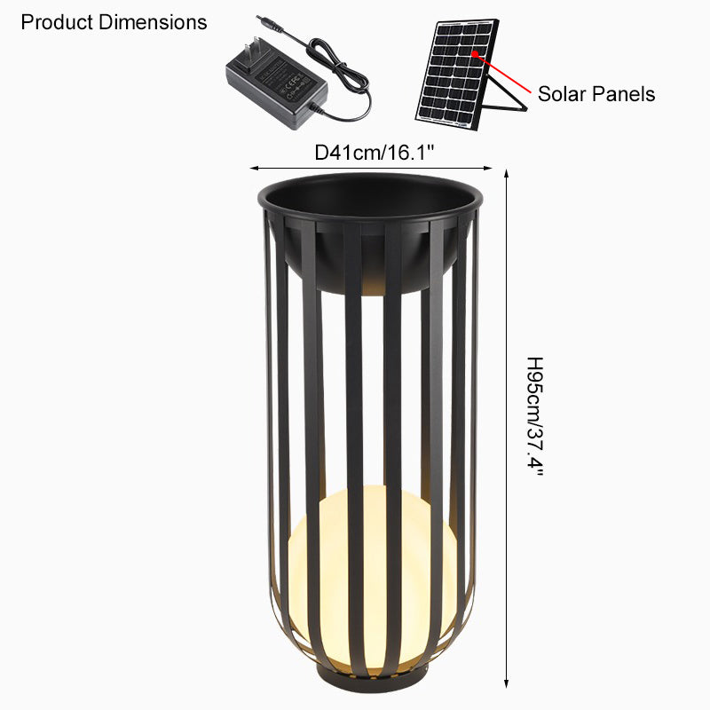 Diff Solar Plant Patio Light-DF9004