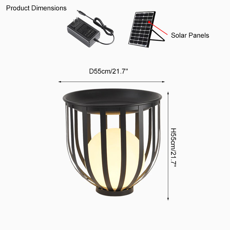 Diff Solar Plant Patio Light-DF9004