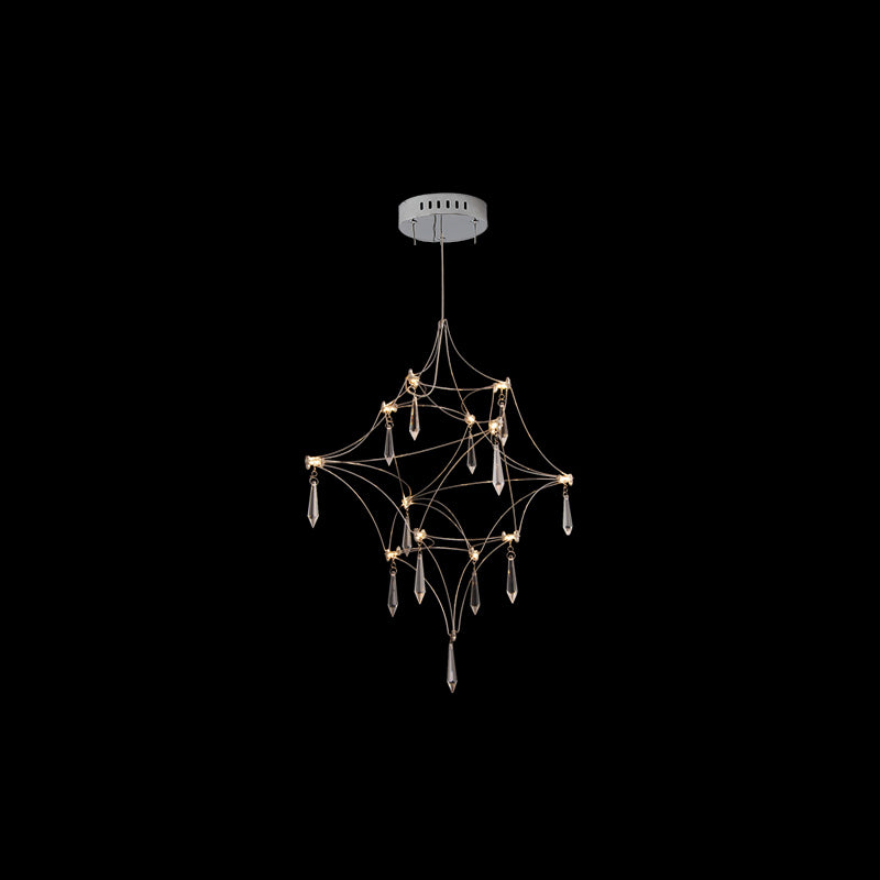 Diff Large Sculptural Crystal Chandelier-DF2201