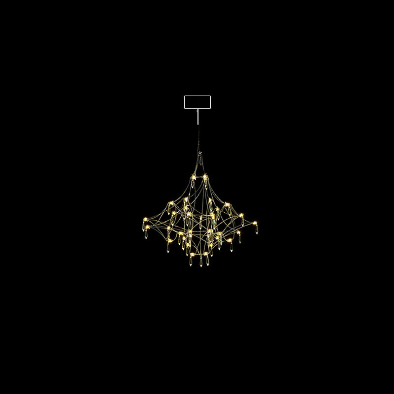 Diff Large Sculptural Crystal Chandelier-DF2201