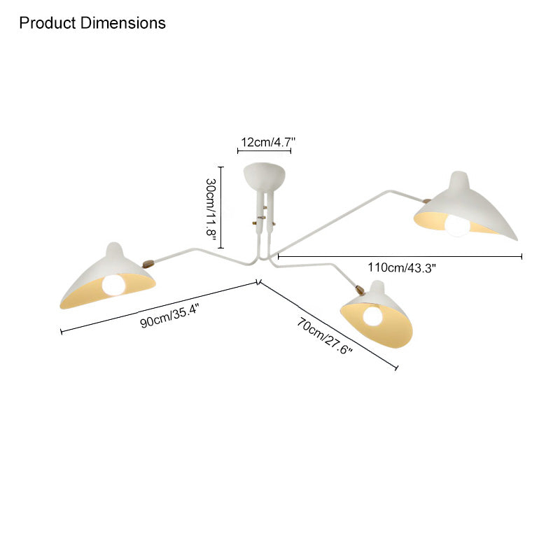 Diff Arms Chandelier-DF2057