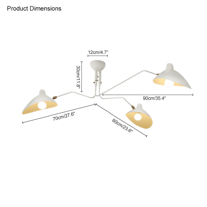 Diff Arms Chandelier-DF2057