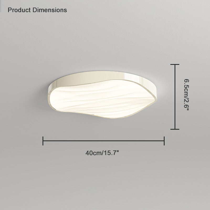 Diff Scandi Colorful Wavy Round Ceiling Light-DF1108