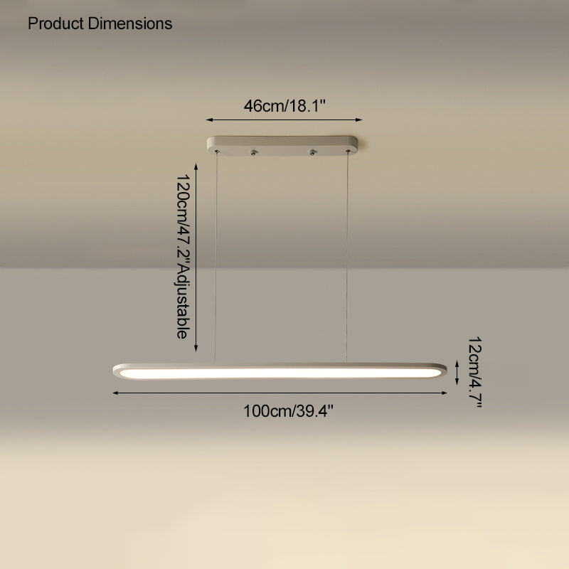 Diff Long Oval Pendant Light-DF2248