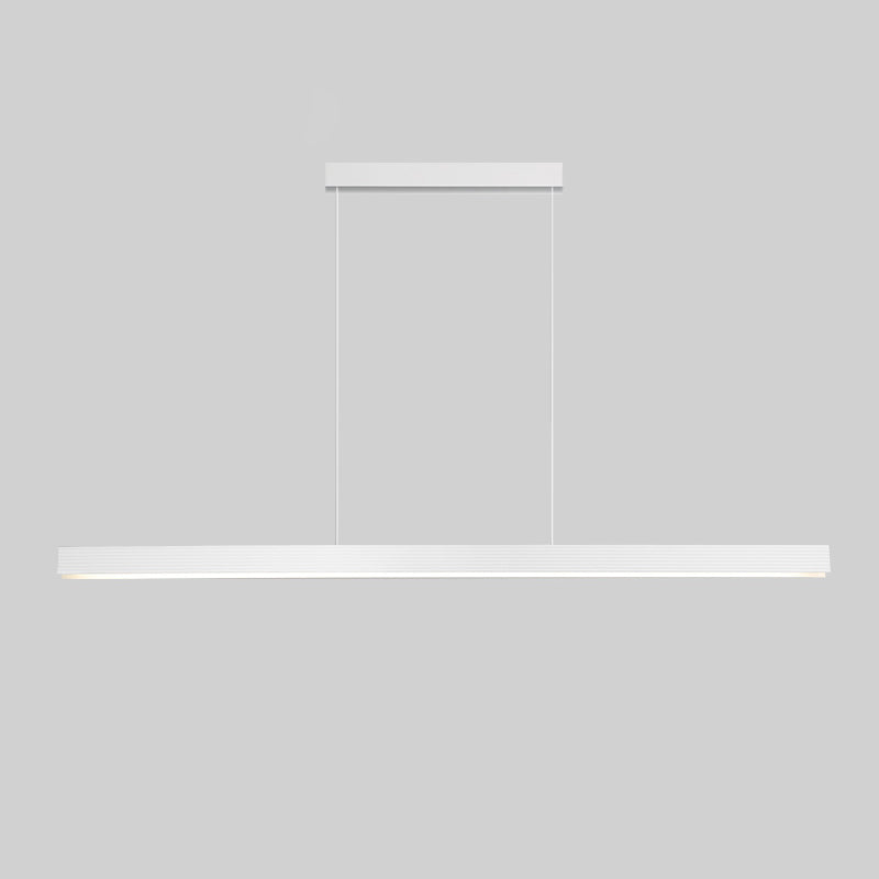 Diff Contemporary Black Linear Led Pendant Light-DF2281