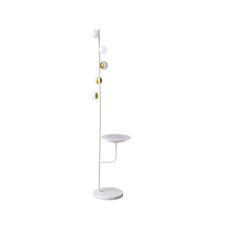 Diff Bubble Dimmable Floor Lamp with Charging Tray-DF7062