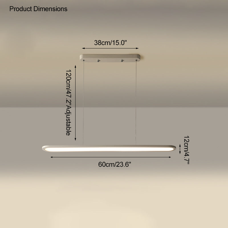Diff Long Oval Pendant Light-DF2248