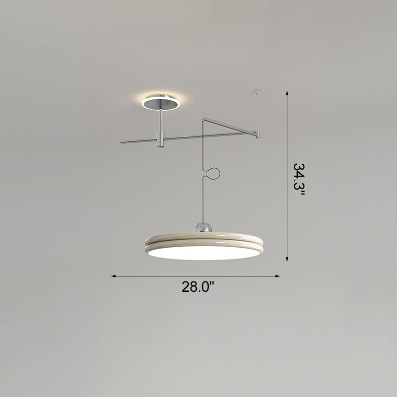 Diff Disc Offset Pendant Light-DF2251