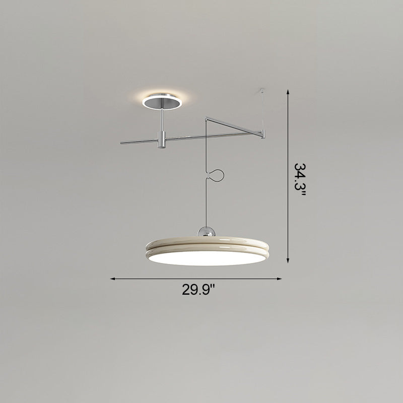 Diff Disc Offset Pendant Light-DF2251
