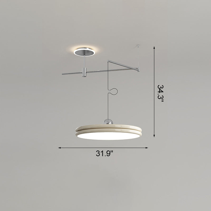Diff Disc Offset Pendant Light-DF2251