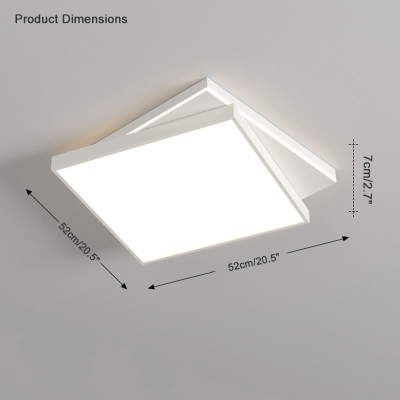 Diff Low Profile Square Ceiling Light-DF1043