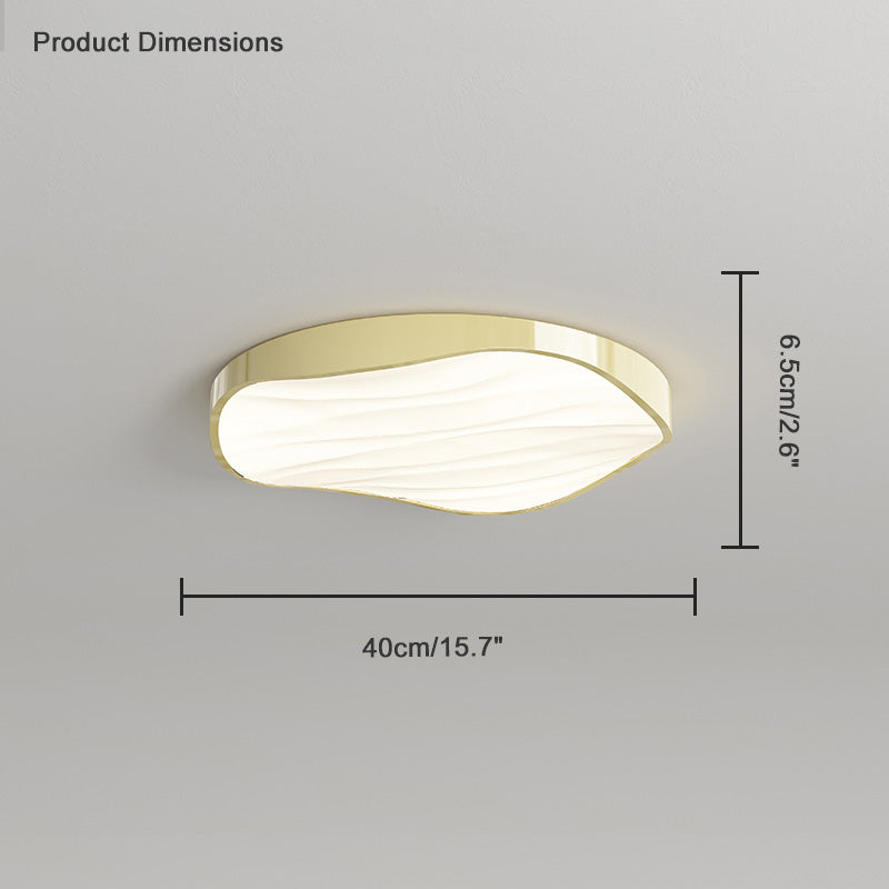 Diff Scandi Colorful Wavy Round Ceiling Light-DF1108