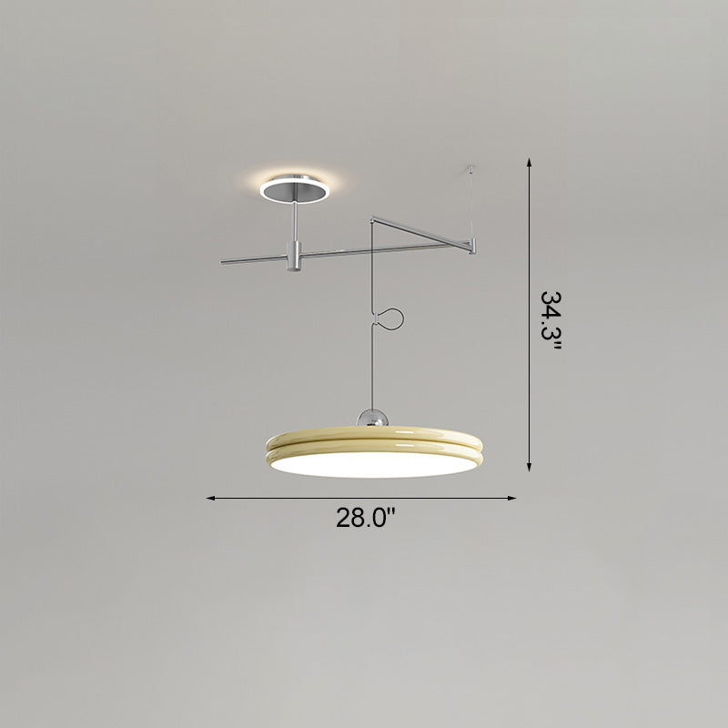 Diff Disc Offset Pendant Light-DF2251