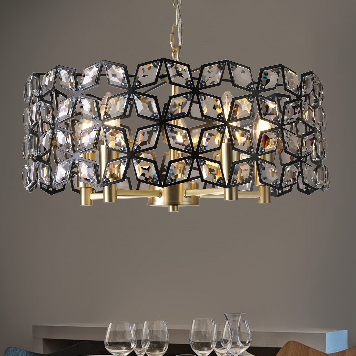 Modern Luxury Round Crystal Chandelier -DG2035