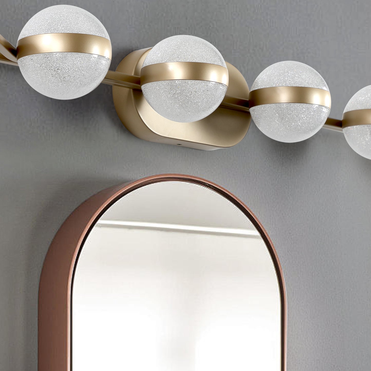 Modern Minimalist LED 5 Bulb Bathroom Vanity Light-DG2040