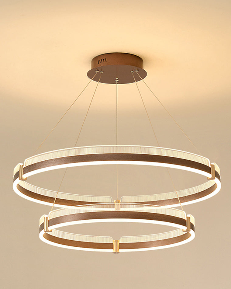 Diff Tiered Circular Led Chandelier-DF2276