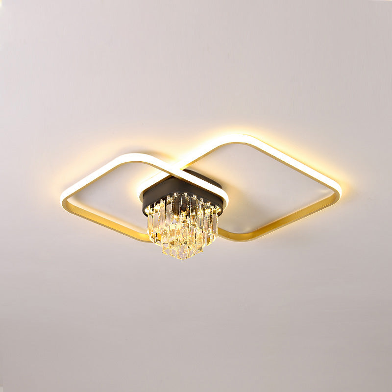 Diff Crystal Geometric LED Ceiling Light-DF1069
