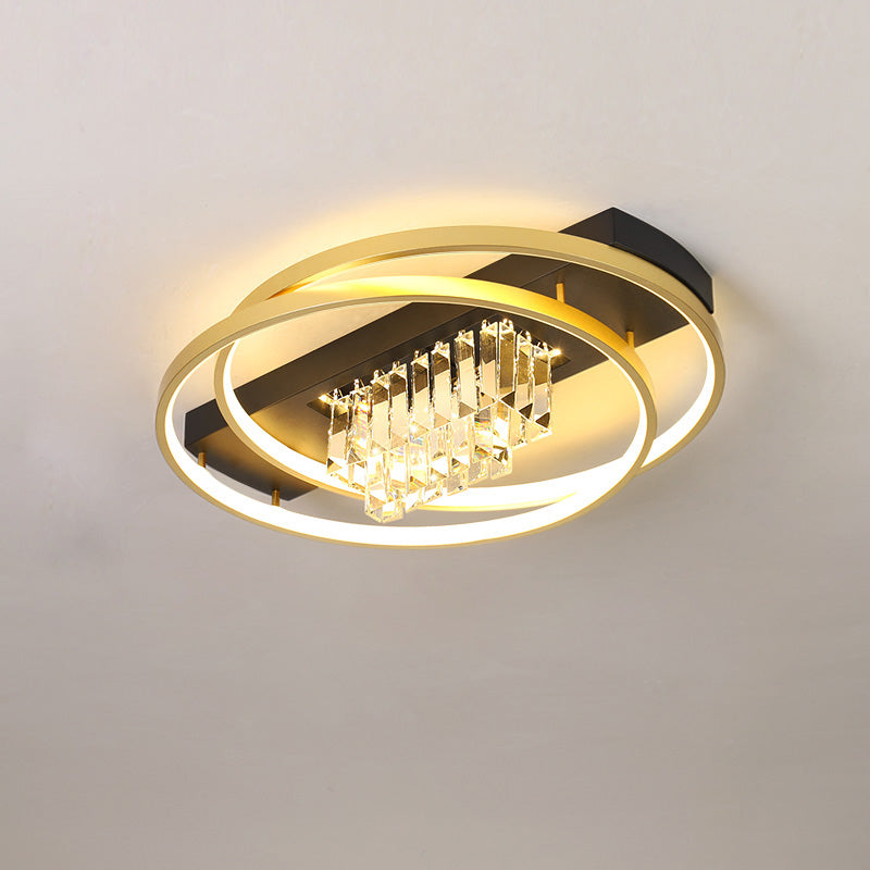 Diff Crystal Square/Circular LED Ceiling Light-DF1071