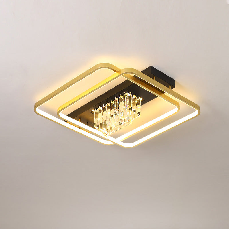 Diff Crystal Square/Circular LED Ceiling Light-DF1071