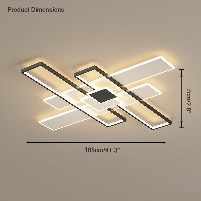 Diff Rectangle Ceiling Light-DF1086